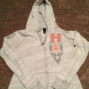 Harley Davidson zip hoodie